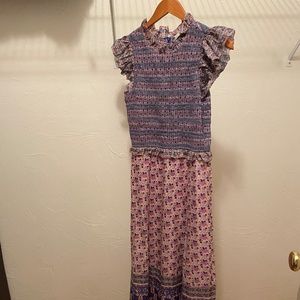 SEA smocked bianca dress